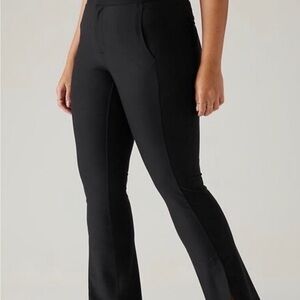 Athleta Black Stellar Flare Trousers ||Comfortable Slacks